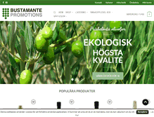 Tablet Screenshot of bustamante.se